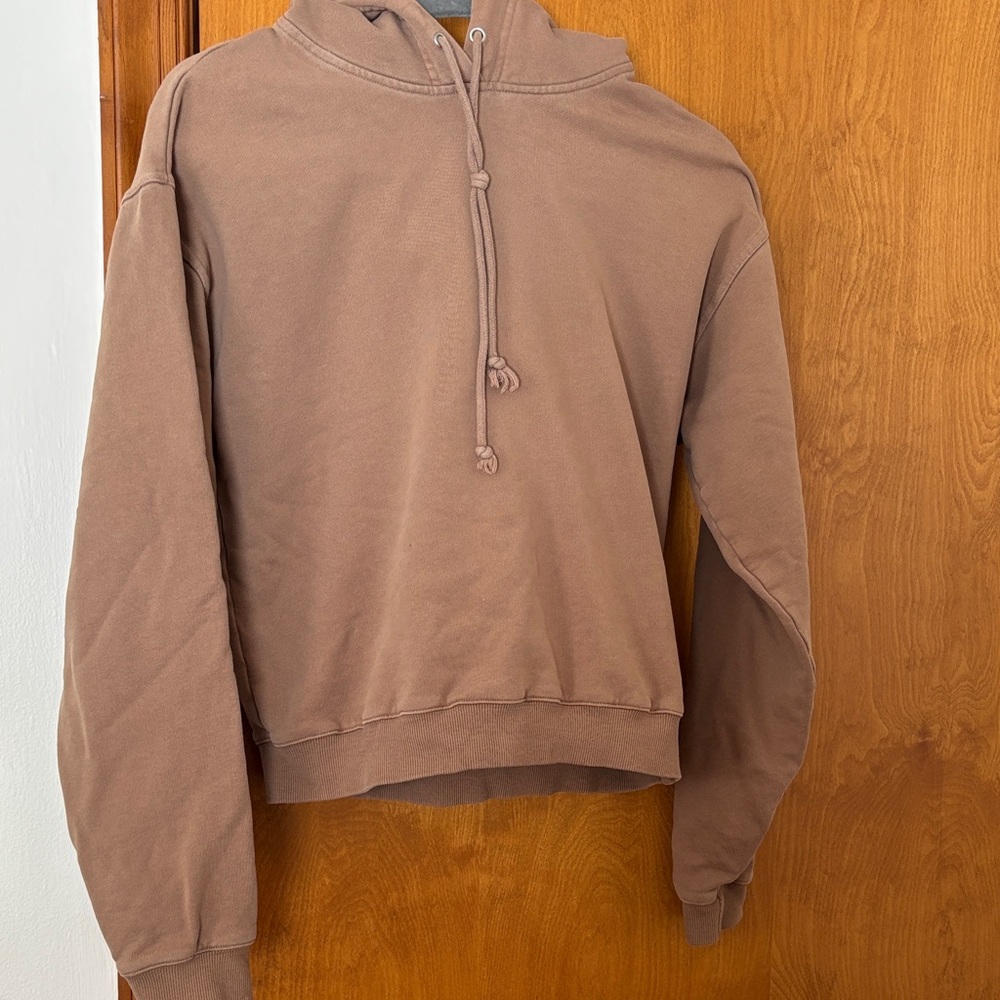 Good American Brown Hoodie